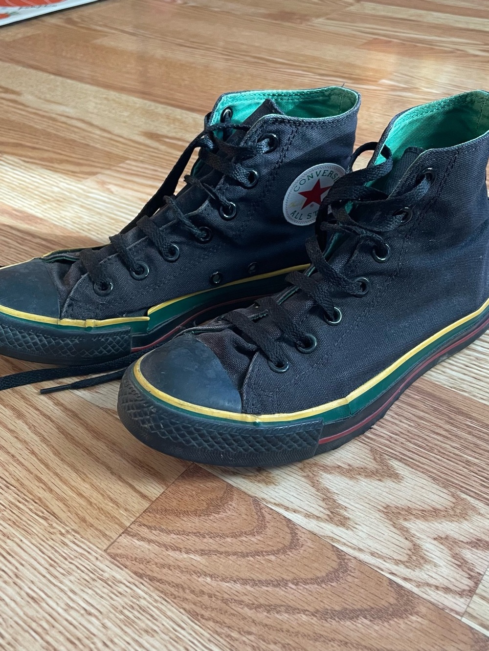Converse Rasta Chuck Taylor All Star high tops